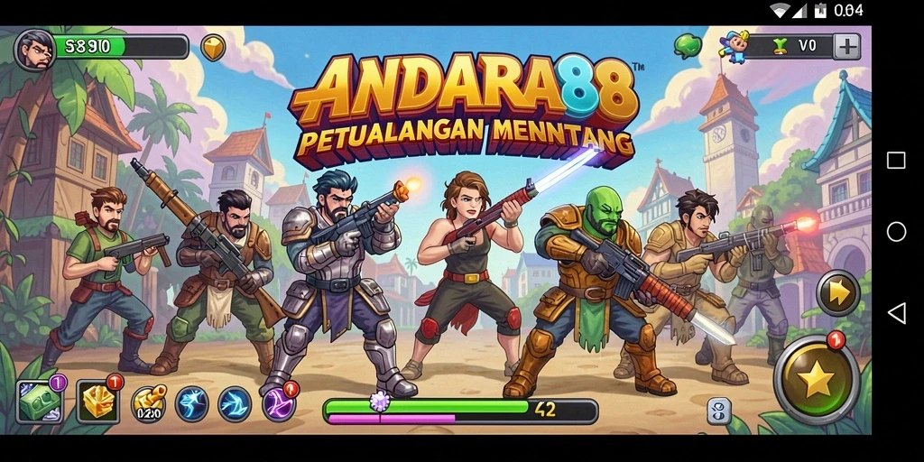Gameplay seru ANDARA88 dengan grafis menarik dan tantangan menanti.