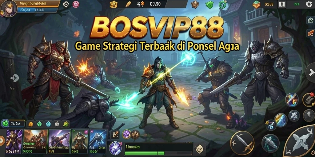 Tampilan gameplay menarik di BOSVIP88 dengan strategi SLG yang mendalam.