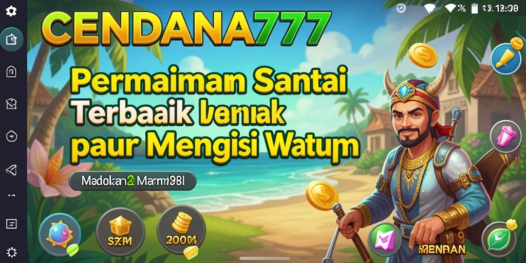 Tampilan menarik saat bermain CENDANA777 dengan banyak level.