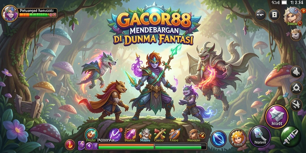 Tangkapan layar GACOR88 menampilkan aksi petualangan yang mendebarkan.