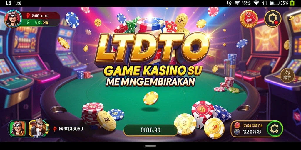 Tampilan gameplay LTDTOTO yang menakjubkan dari berbagai jenis permainan Kasino.