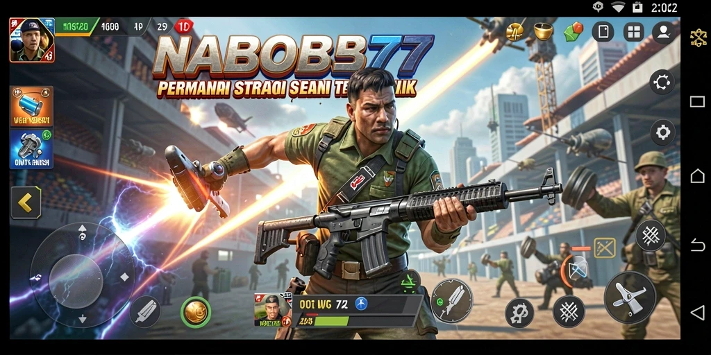 Tampilan gameplay mendebarkan dari NABOB77 dengan strategi yang menantang.