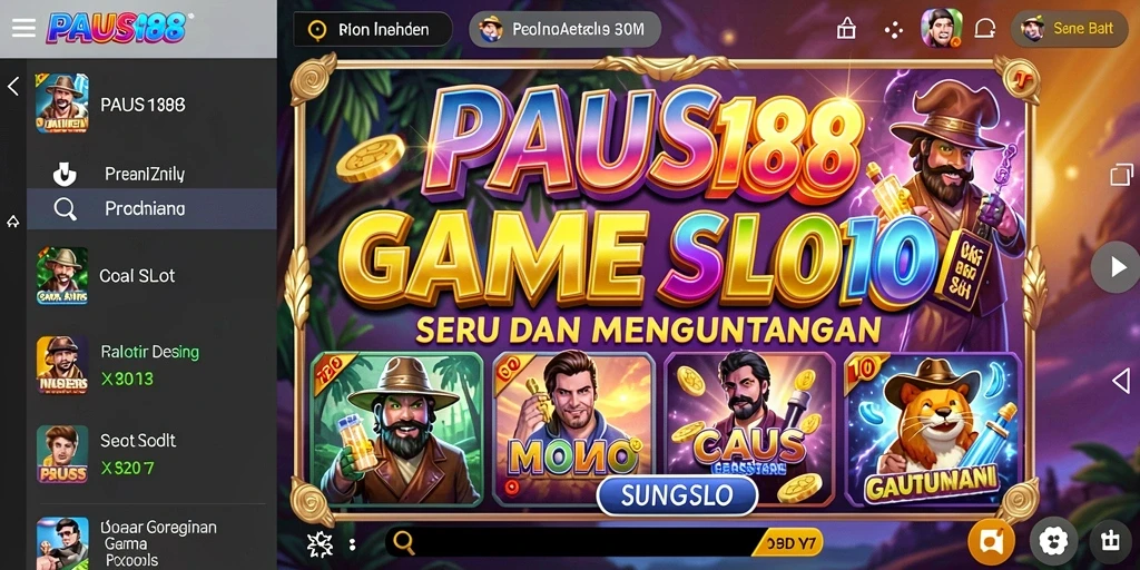 Tampilan seru gameplay PAUS188 dengan grafik menawan.