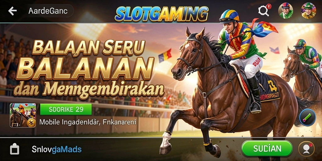 Gameplay Racing seru dengan grafis menakjubkan di SLOTGAMING.