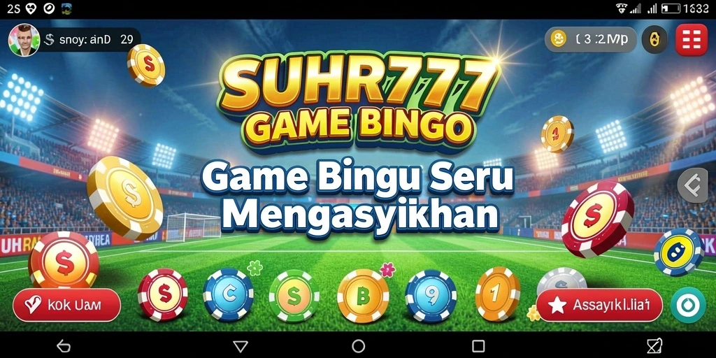 Tampilan menarik dari gameplay Bingo di SUHU777.