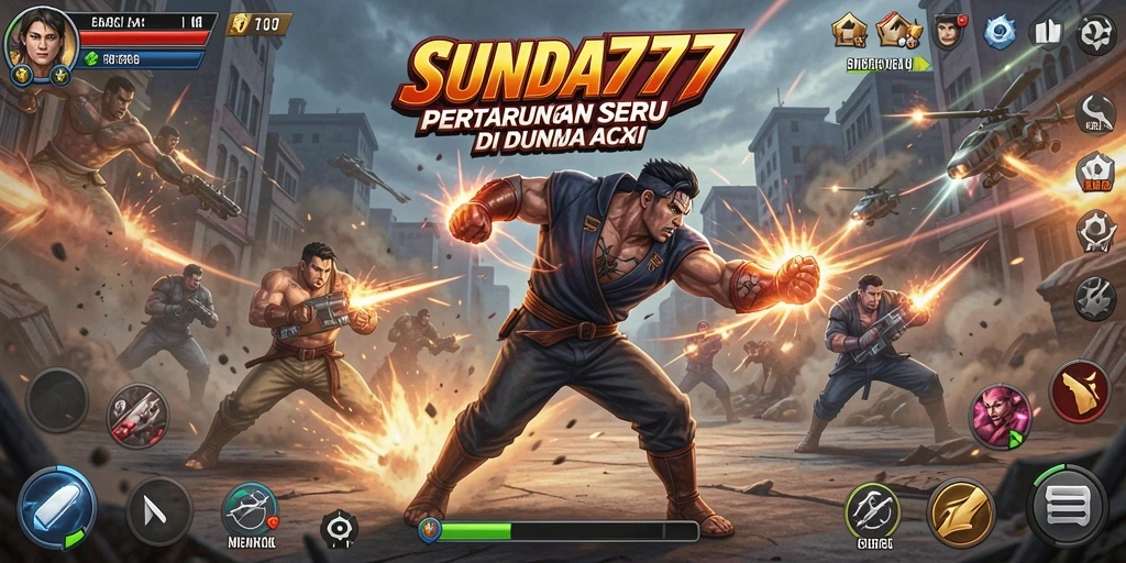 Gameplay SUNDA777 menampilkan aksi bertarung yang mendebarkan.